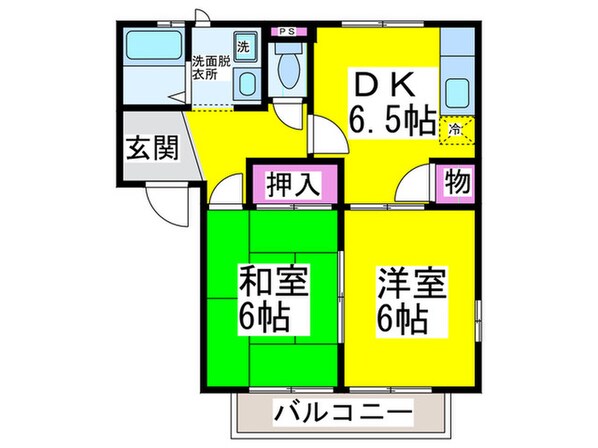 プレミールハイツの物件間取画像